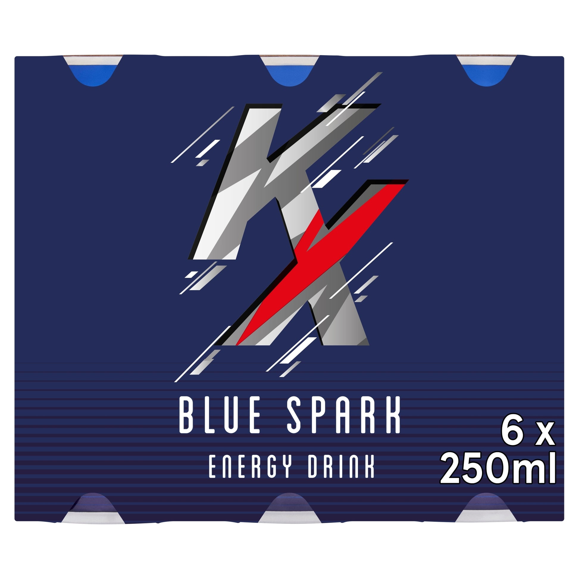 KX Blue Spark Energy Drink 6 x 250ml — image 1