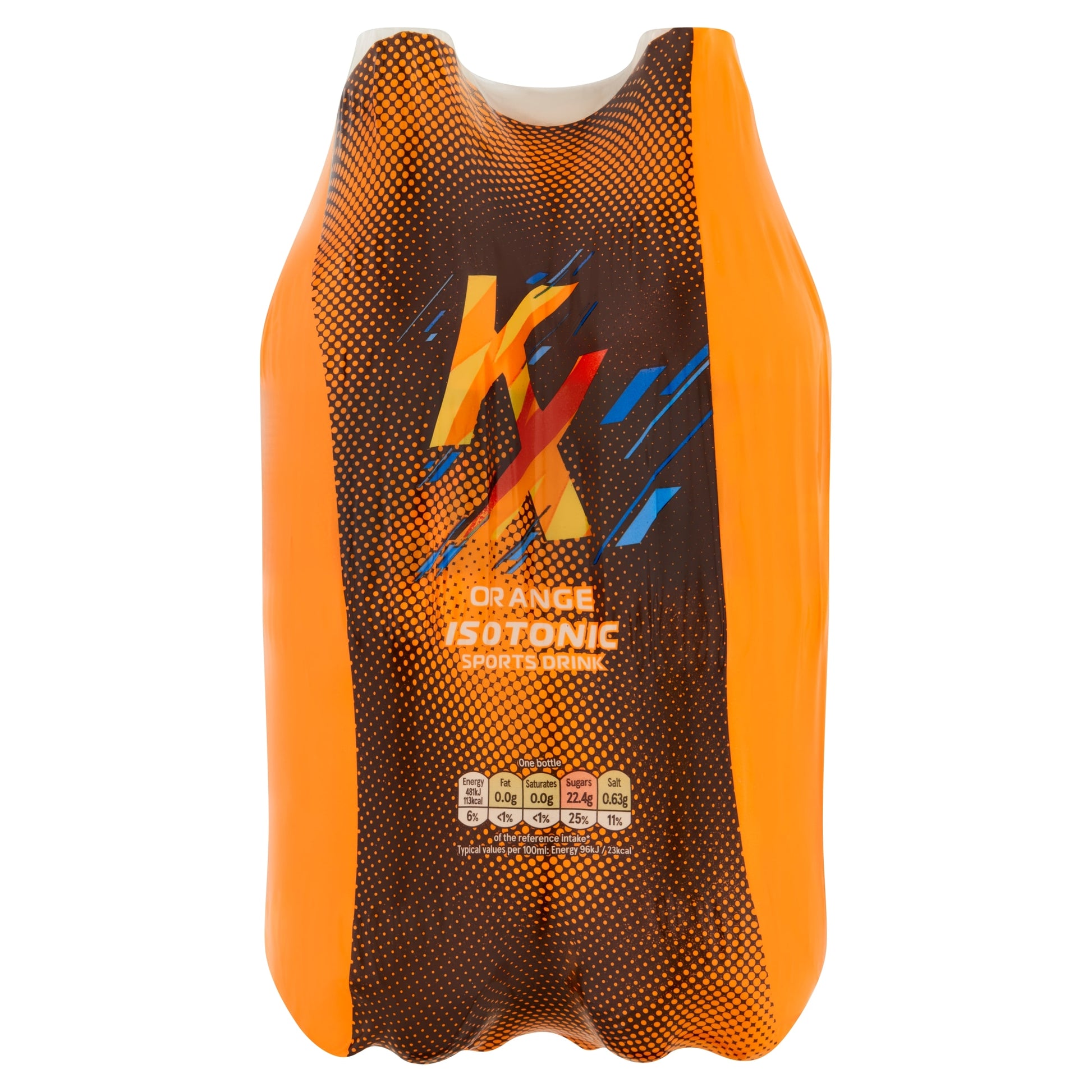 KX Isotonic Sports Drink - Orange 4 x 500ml — image 1