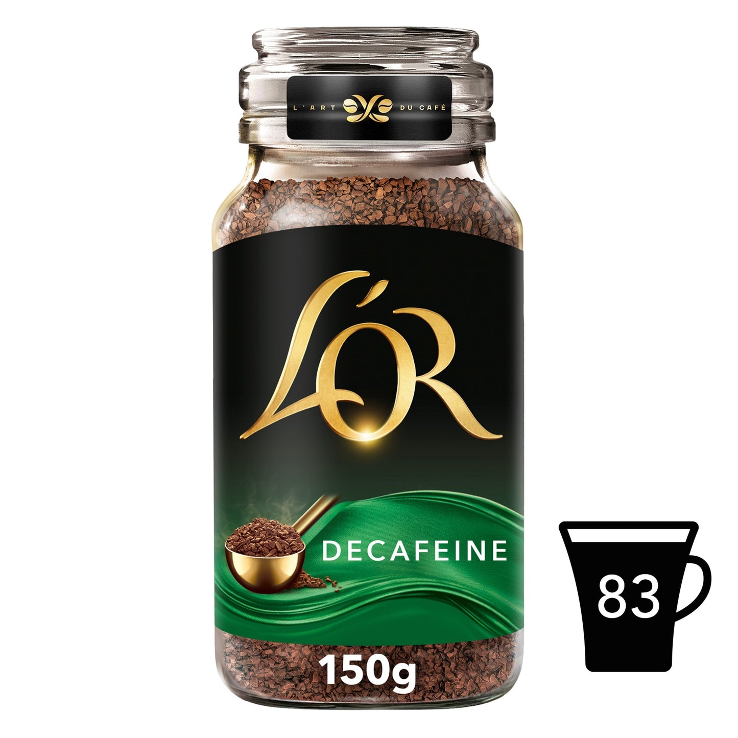 L'or. Decafeine Instant Coffee 150G — image 1