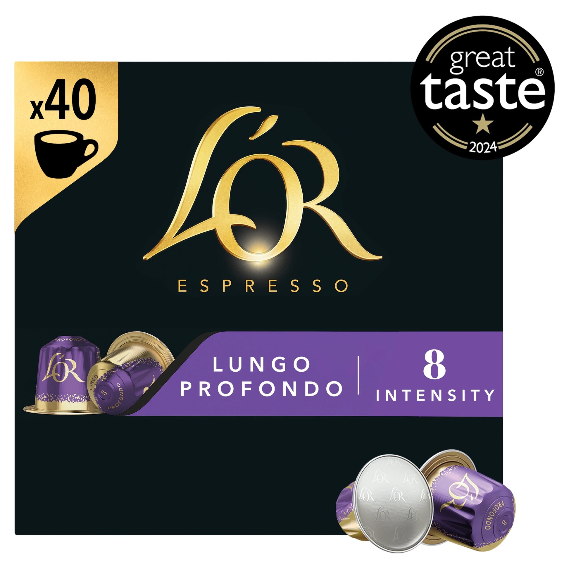 L'or. Espresso Lungo Profondo 40 Capsules 208G — image 1