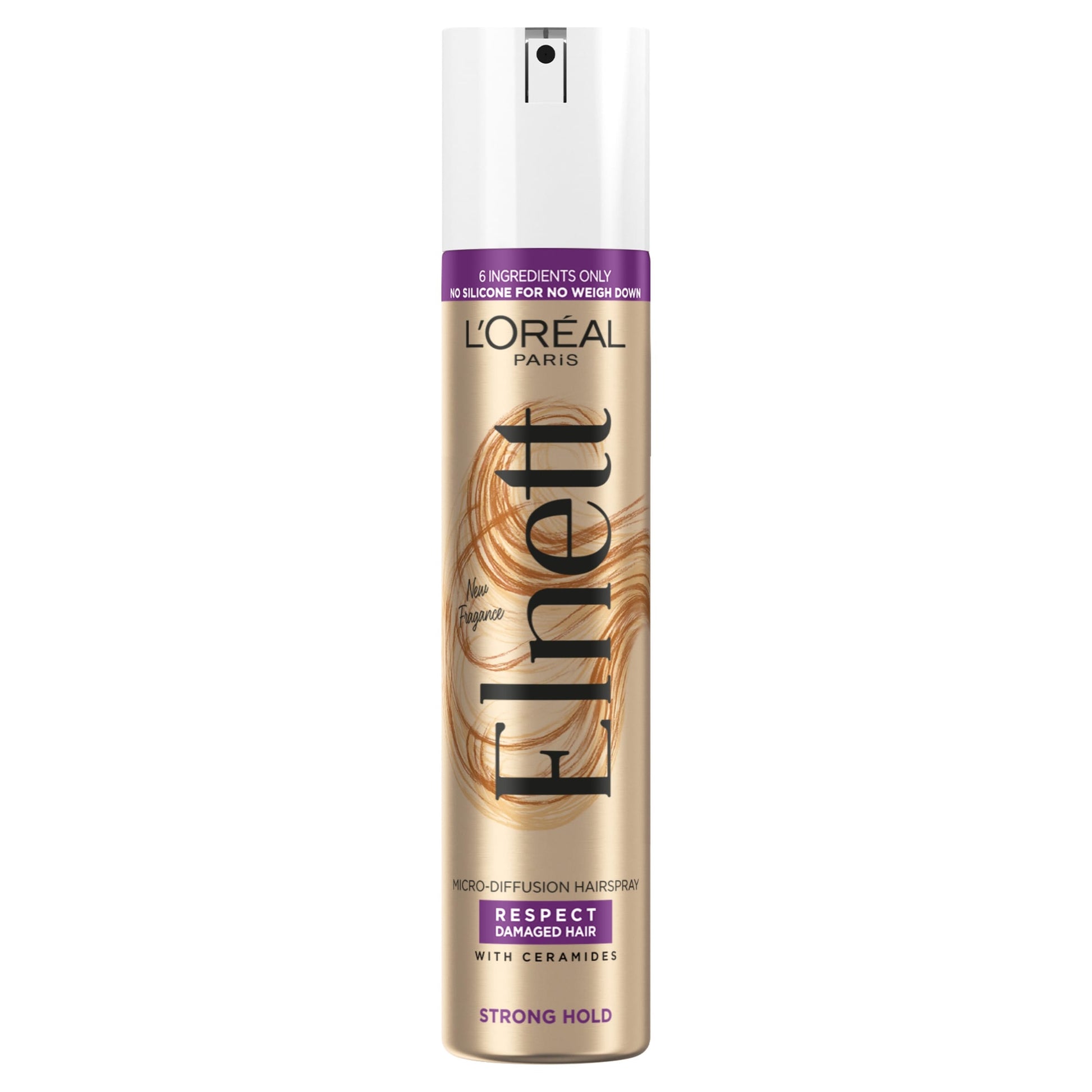 L'Oreal Elnett Damaged Strong Hold Hair Spray 200Ml — image 1