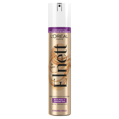 L'Oreal Elnett Damaged Strong Hold Hair Spray 200Ml — image 1