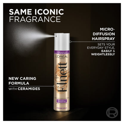 L'Oreal Elnett Damaged Strong Hold Hair Spray 200Ml — image 3