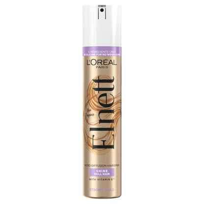 L'Oreal Elnett Shine Strong Hold Hair Spray 200Ml — image 1