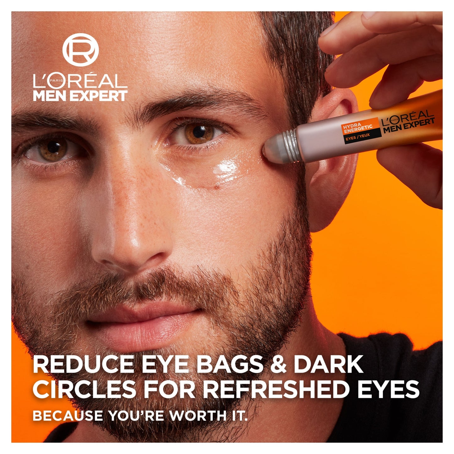 L'Oreal Men Expert Hydra Energetic Eye Roll-On 10ml — image 2
