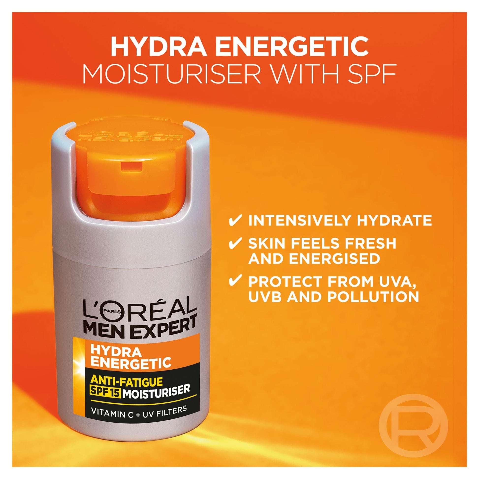 L'Oreal Men Expert Hydrating Energetic Moisturiser SPF15 50Ml — image 3