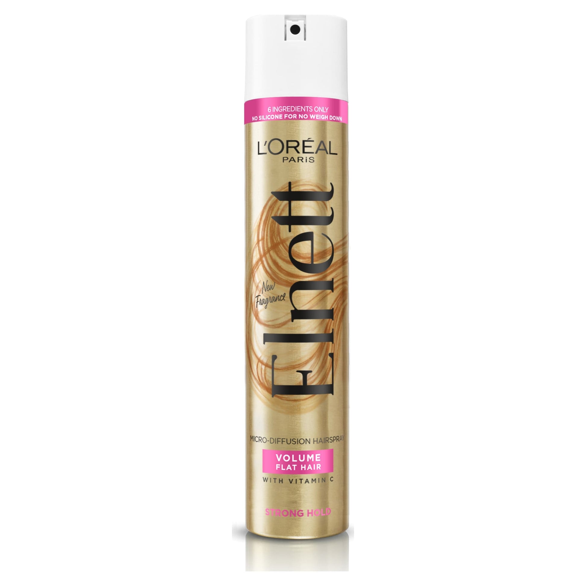 L'Oreal Paris Elnett Volume Strong Hold Hair Spray 400Ml — image 1