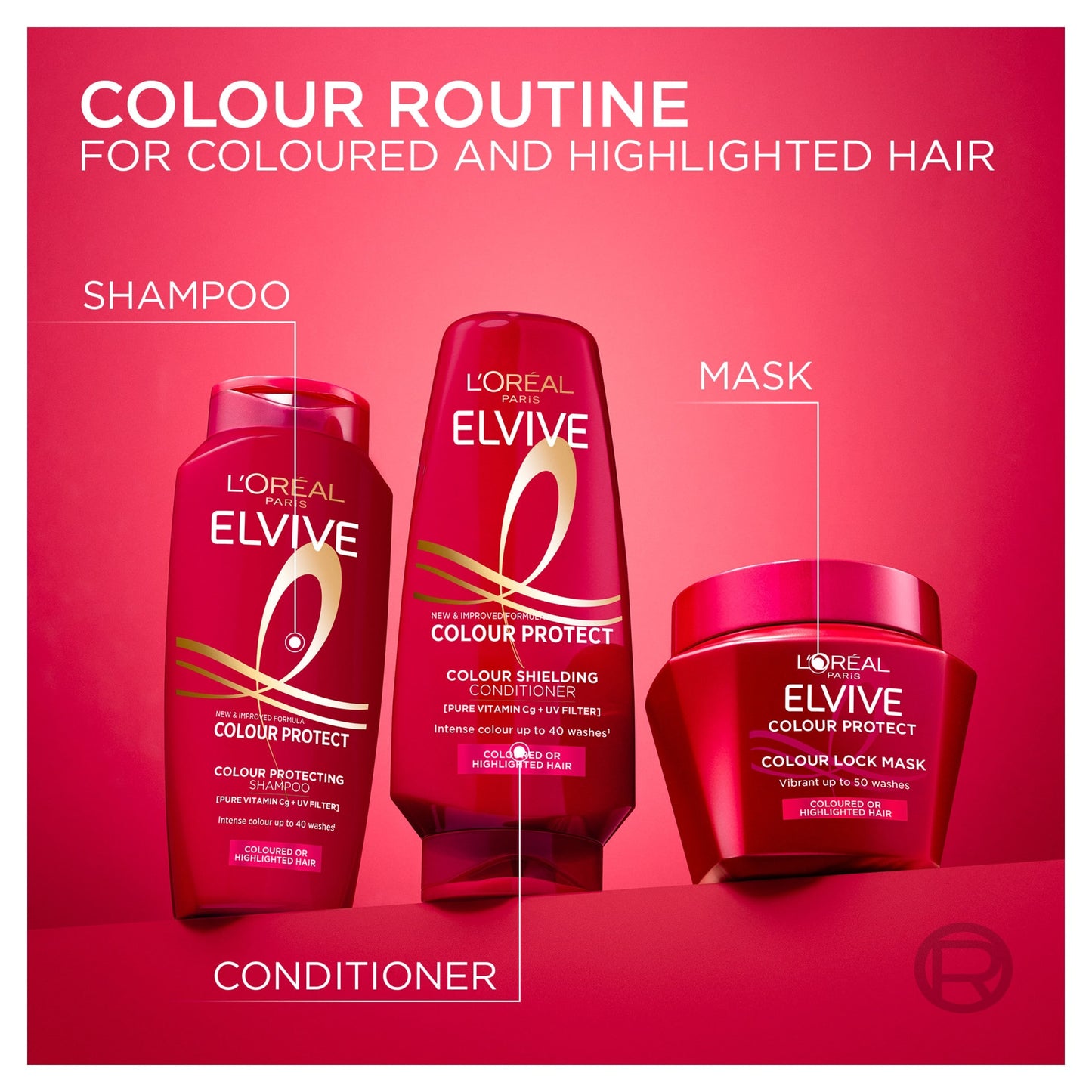 L'Oreal Paris Elvive Colour Protect Masque Serum 300Ml — image 5