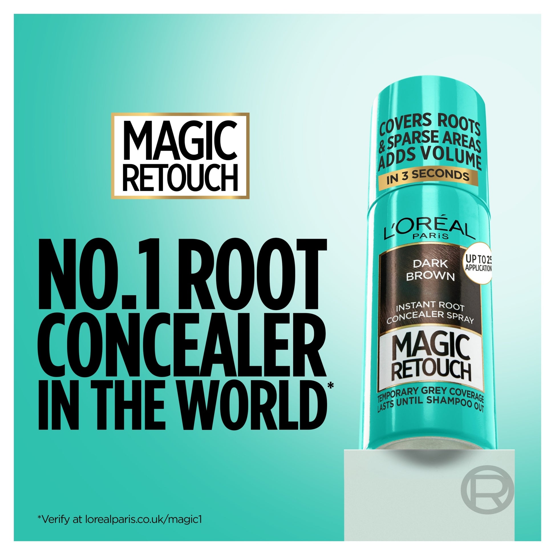 L'Oreal Paris Magic Retouch 8 Dark Iced Brown Root Touch Up Spray 75ml — image 2