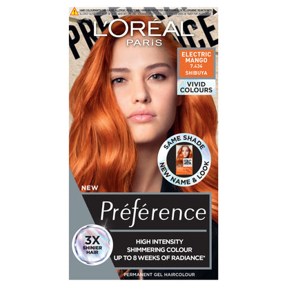 L'Oreal Paris Preference Vivids 7.46 Electric Mango Permanent Hair Dye — image 1