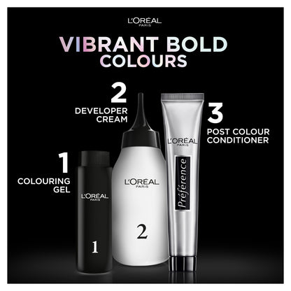 L'Oreal Paris Preference Vivids 8.624 Bright Red Permanent Hair Dye — image 4