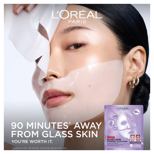 L'Oreal Paris Revitalift Glass skin Hydrogel glow mask — image 2