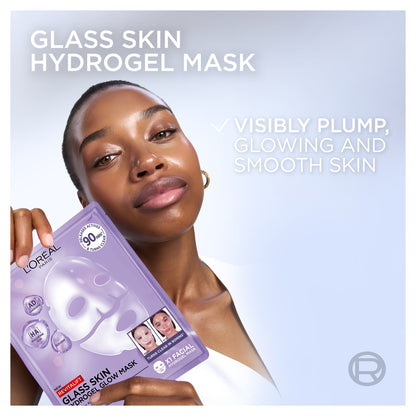 L'Oreal Paris Revitalift Glass skin Hydrogel glow mask — image 3