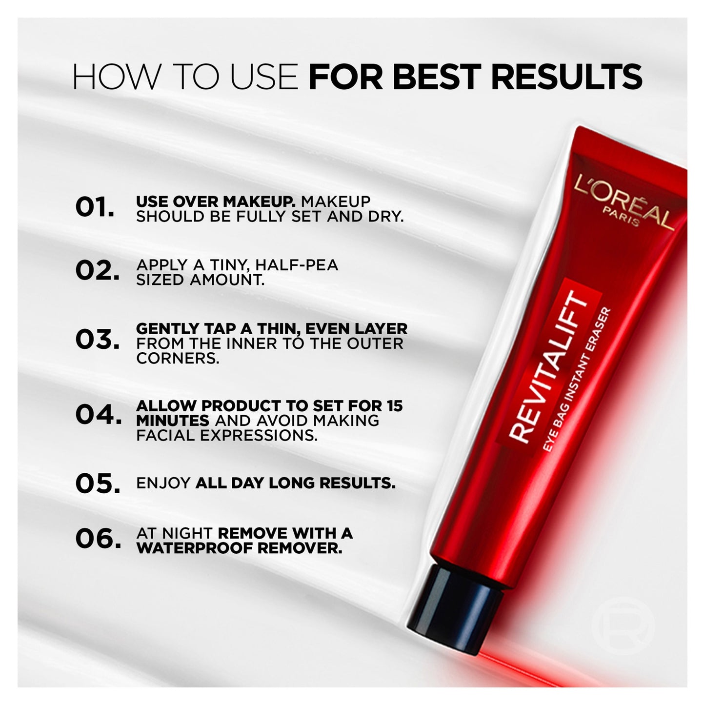 L’OREAL PARIS REVITALIFT LASER EYE BAG INSTANT ERASER 15 ml — image 4