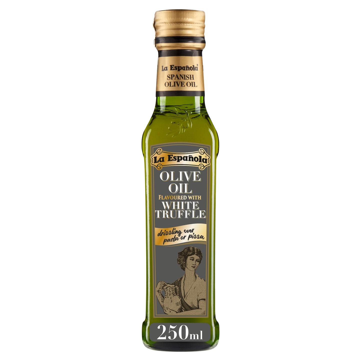 La Espanola Olive Oil Flavoured with White Truffle 250ml — image 1