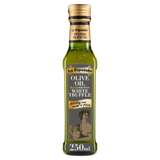La Espanola Olive Oil Flavoured with White Truffle 250ml — image 1