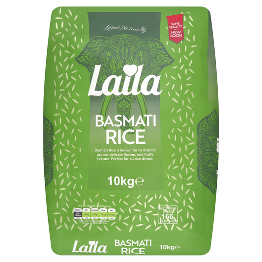 Laila Basmati Rice 10Kg — image 1