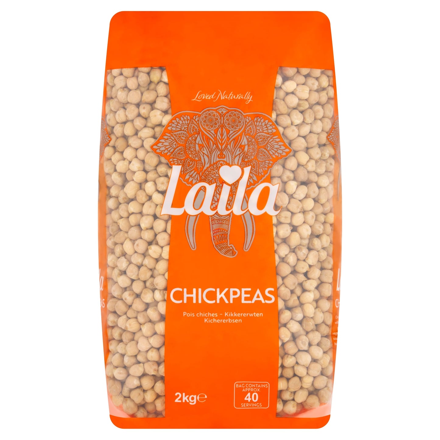 Laila Chickpeas 2Kg — image 1
