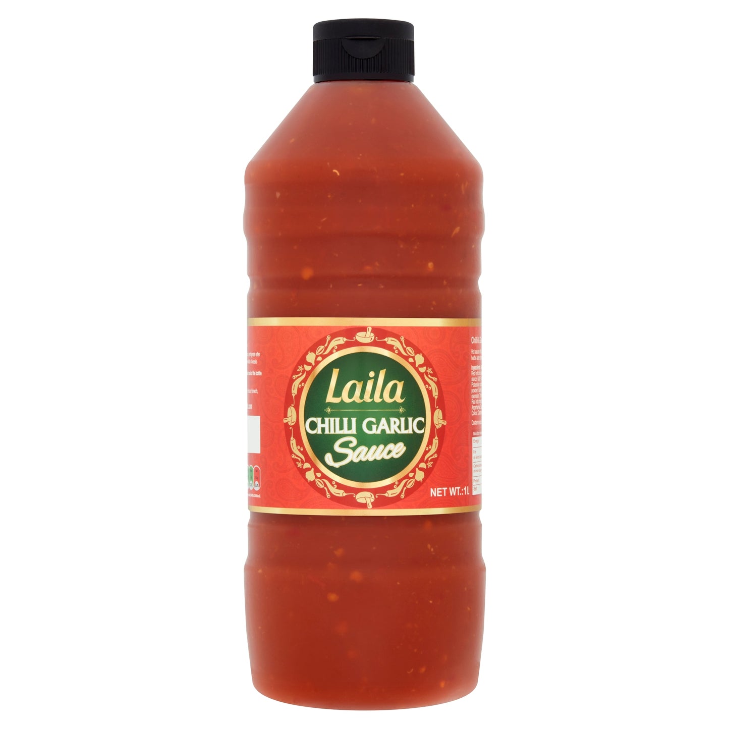 Laila Chilli & Garlic Sauce 1 Litre — image 1
