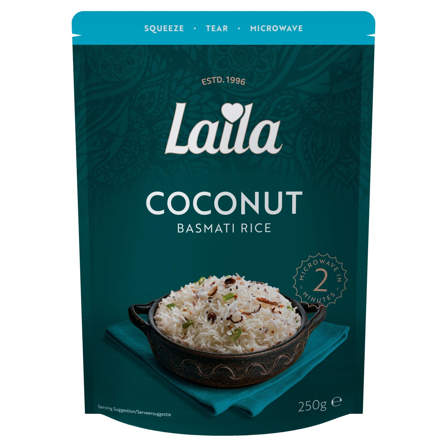 Laila Coconut Microwave Rice 250g — image 1
