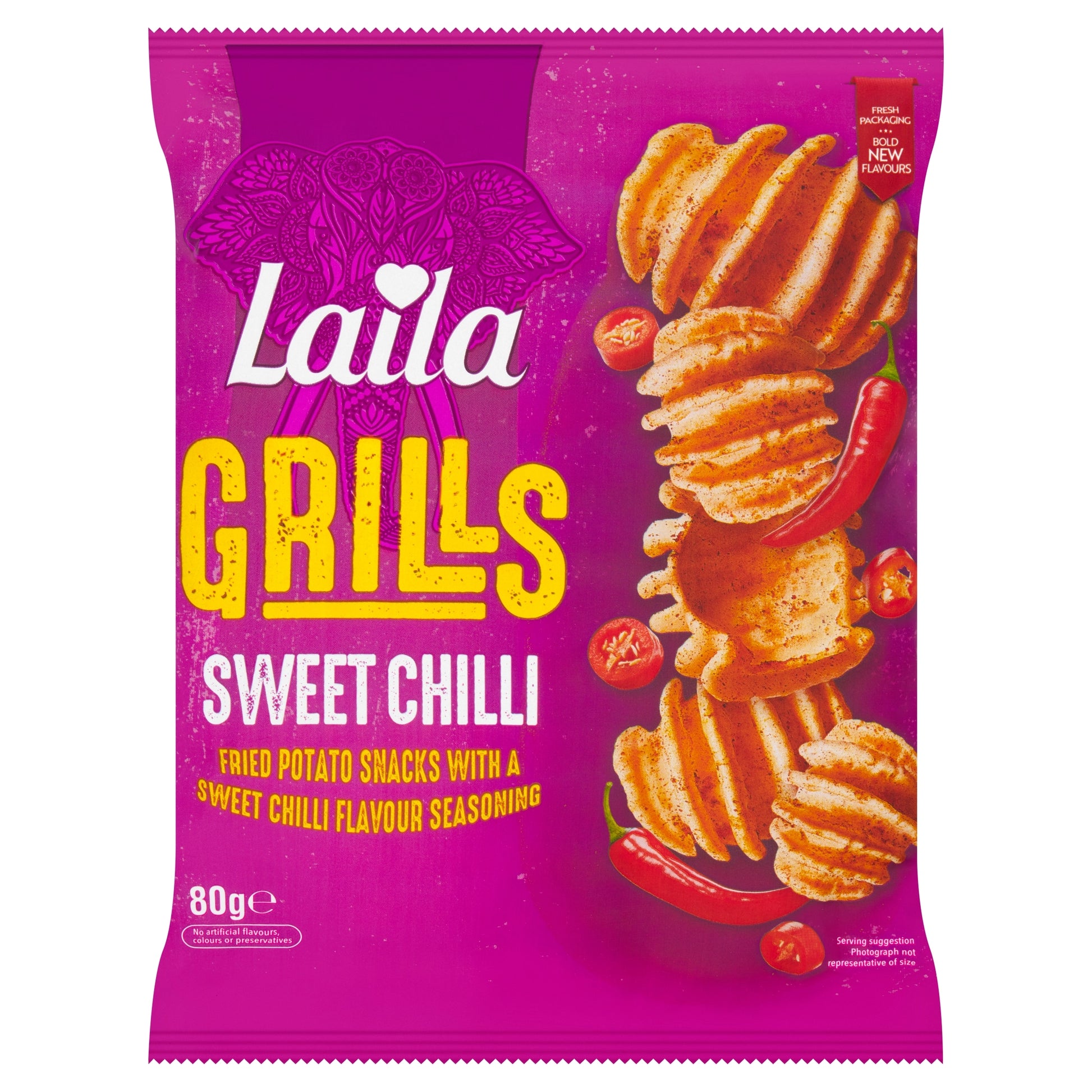 Laila Sweet chilli grills 80g — image 1