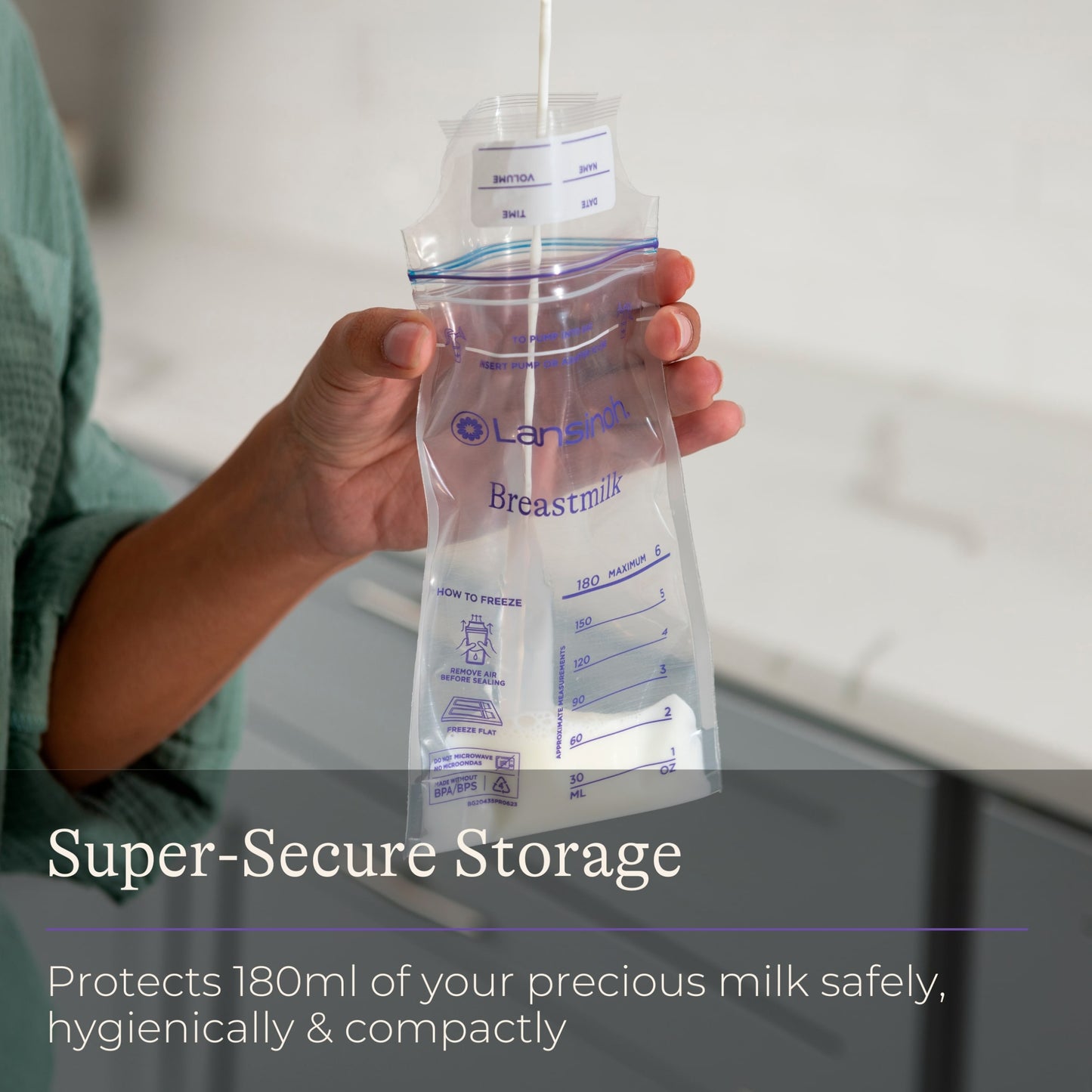Lansinoh Breastmilk Storage Bags 25 Pack — image 2