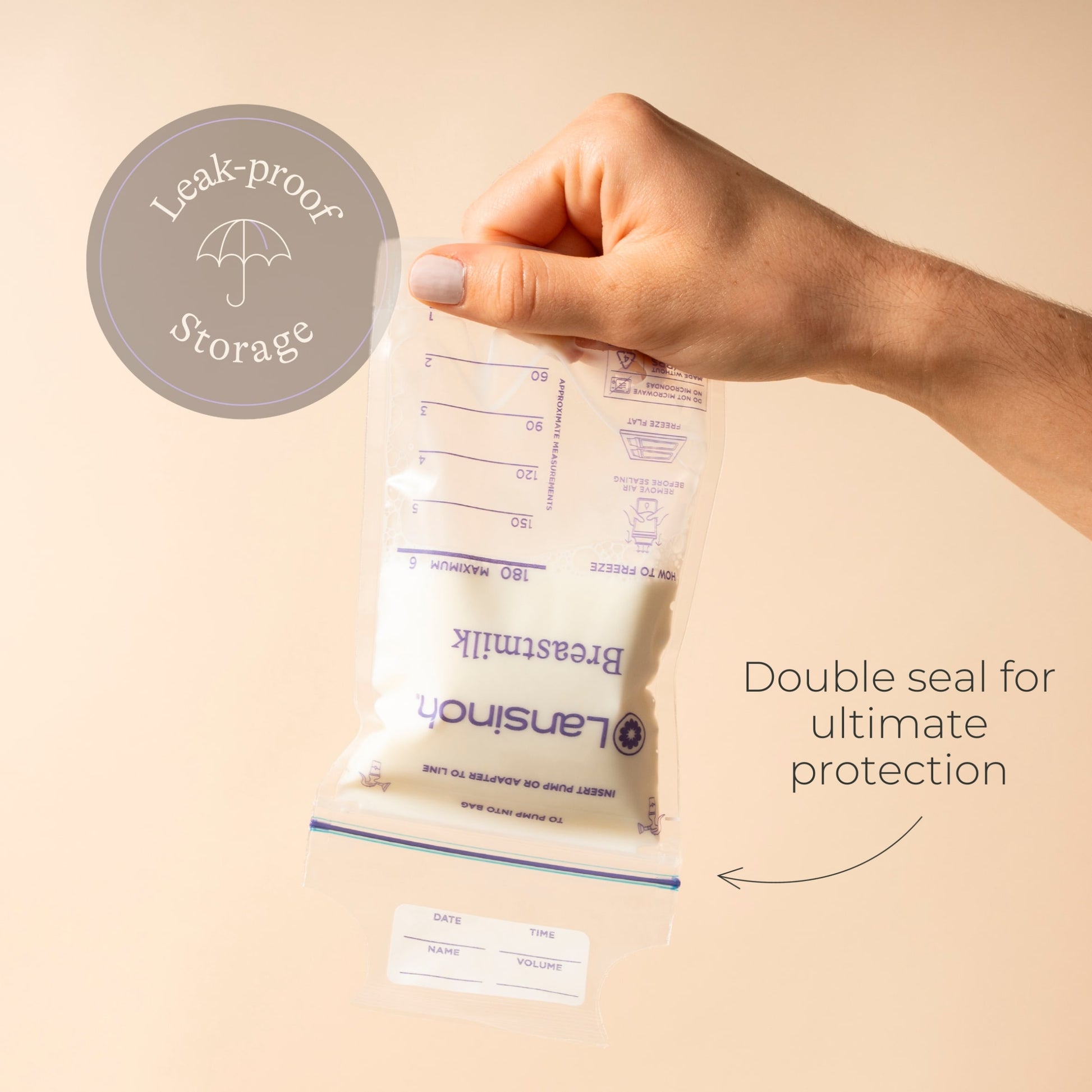 Lansinoh Breastmilk Storage Bags 25 Pack — image 3