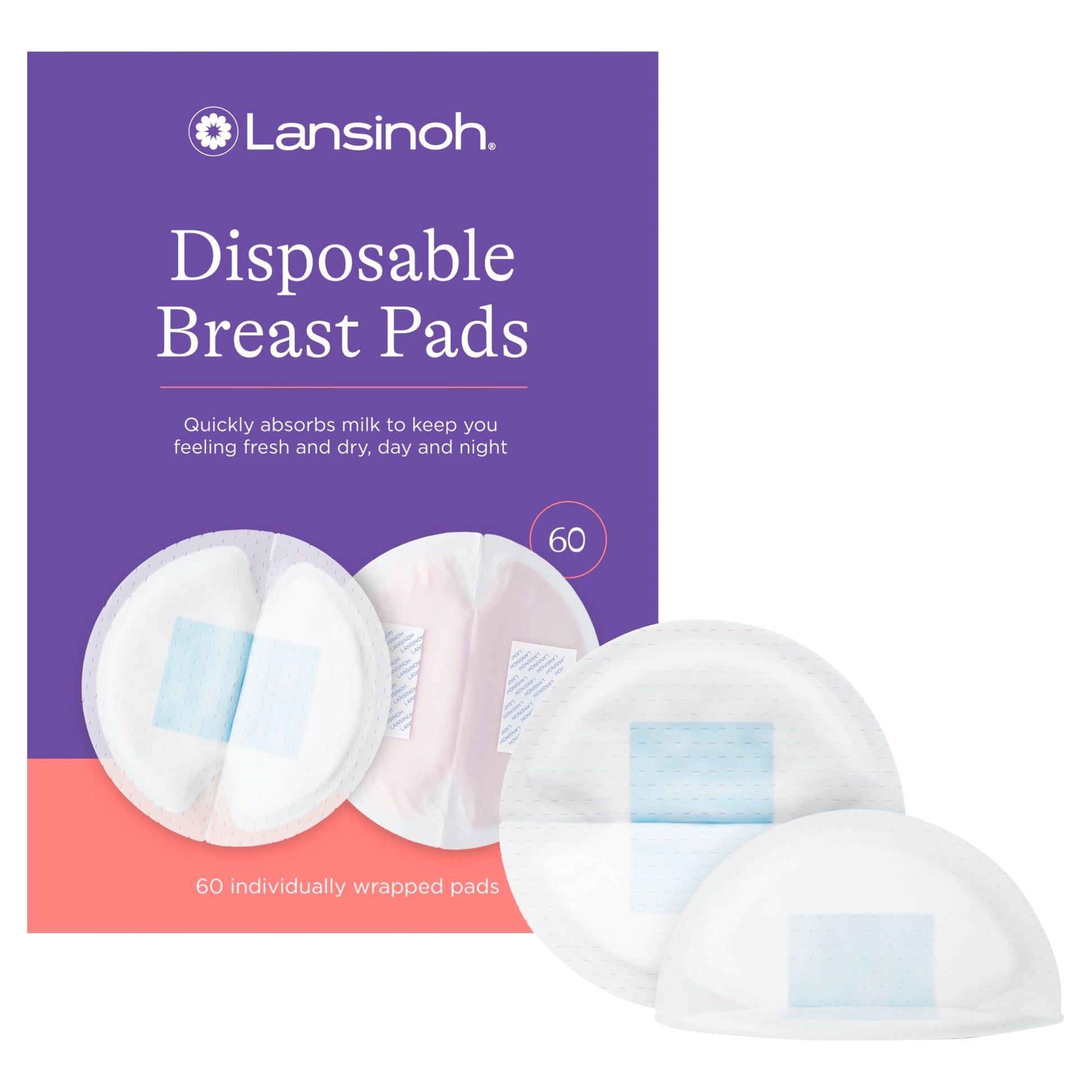 Lansinoh Ultra Thin Nursing Pads X60 — image 1