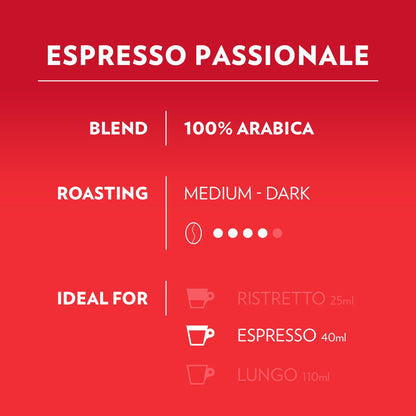 Lavazza A Modo Mio Passionale Coffee 16 Capsules — image 2