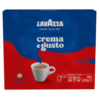 LAVAZZA CREMA E GUSTO CLASSICO GROUND ROASTED COFFEE 500 g — image 1
