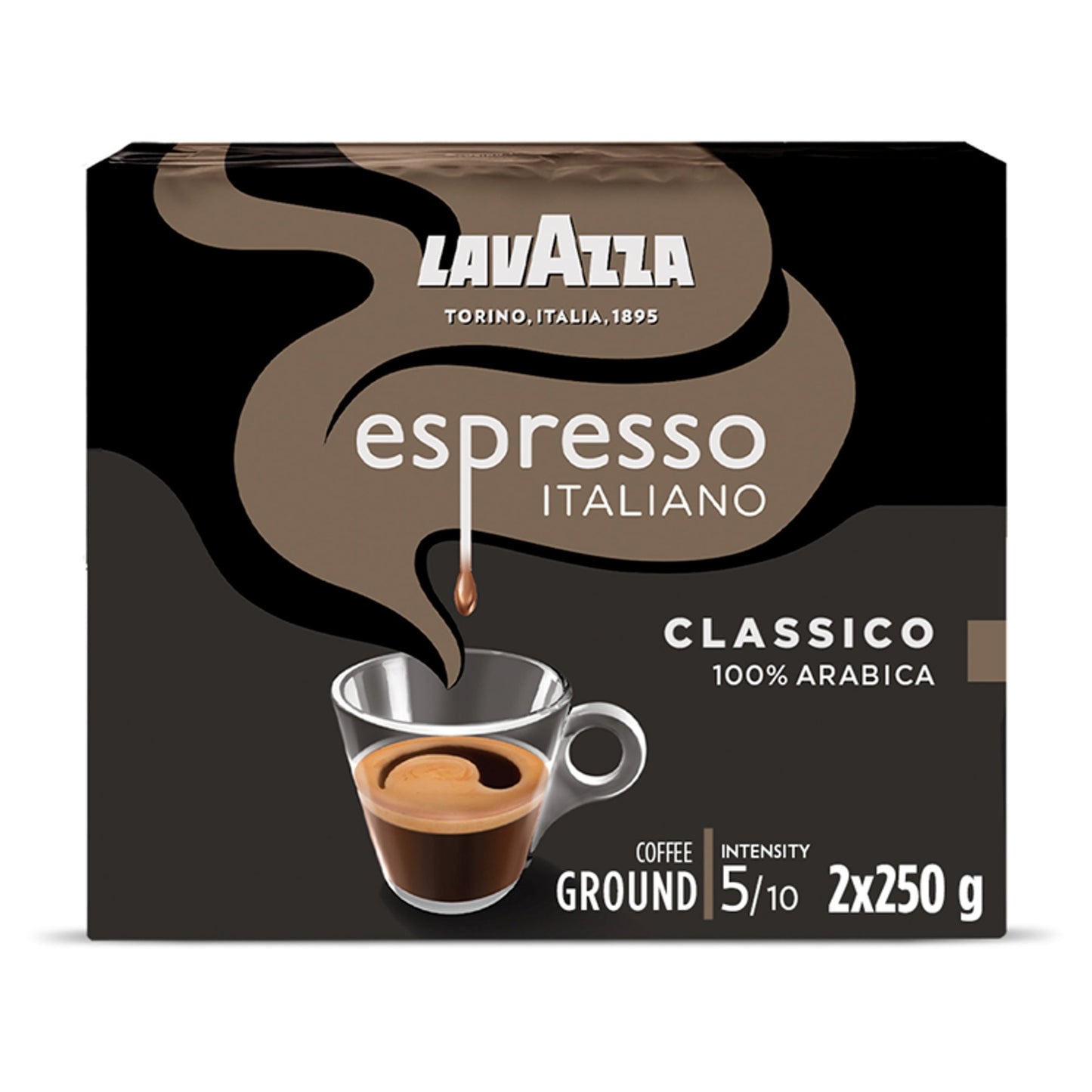 Lavazza Espresso Ground Coffee 2X250g — image 1