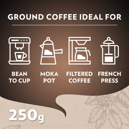 Lavazza Espresso Ground Coffee 2X250g — image 5