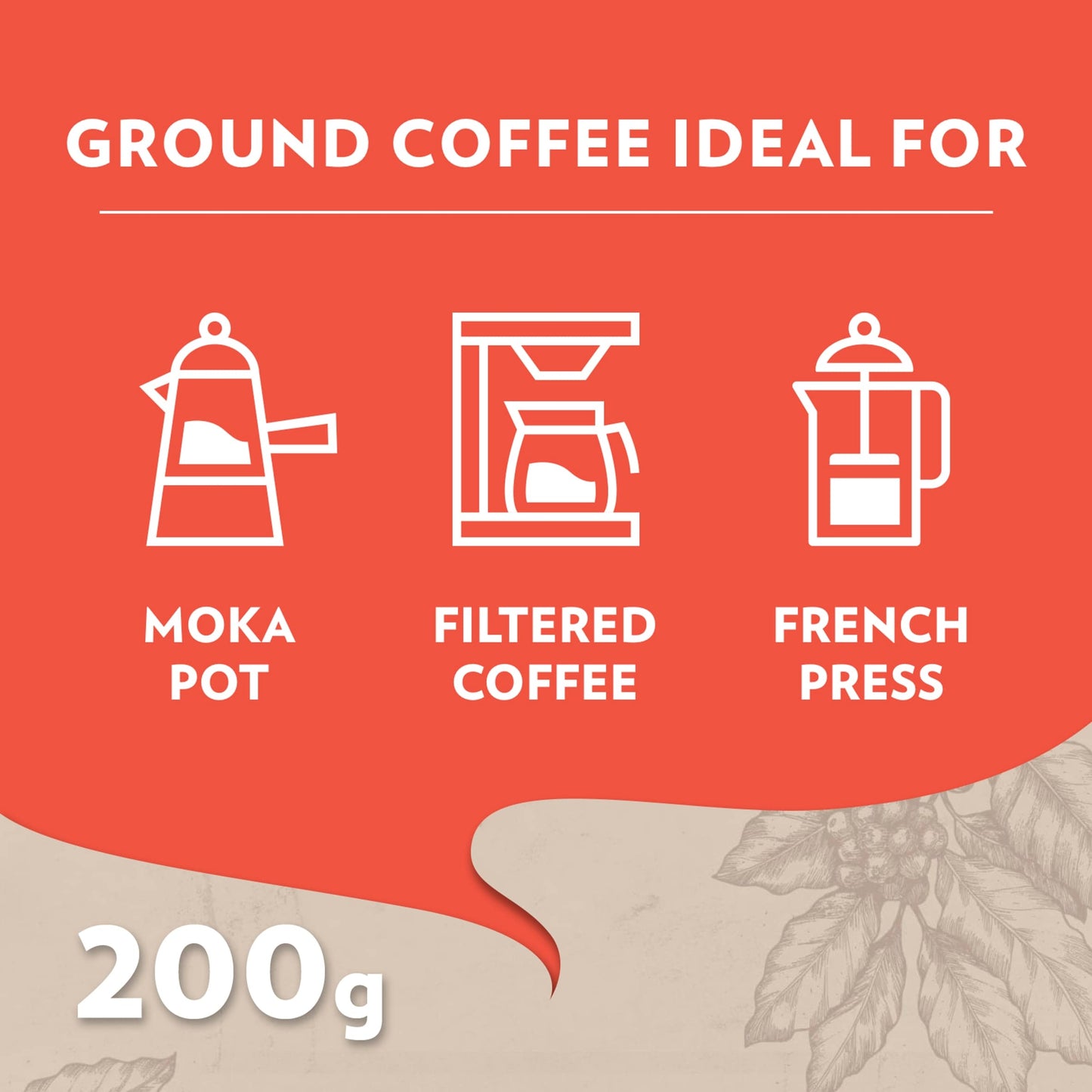 Lavazza Tales of Roma Ground Coffee 200g — image 4
