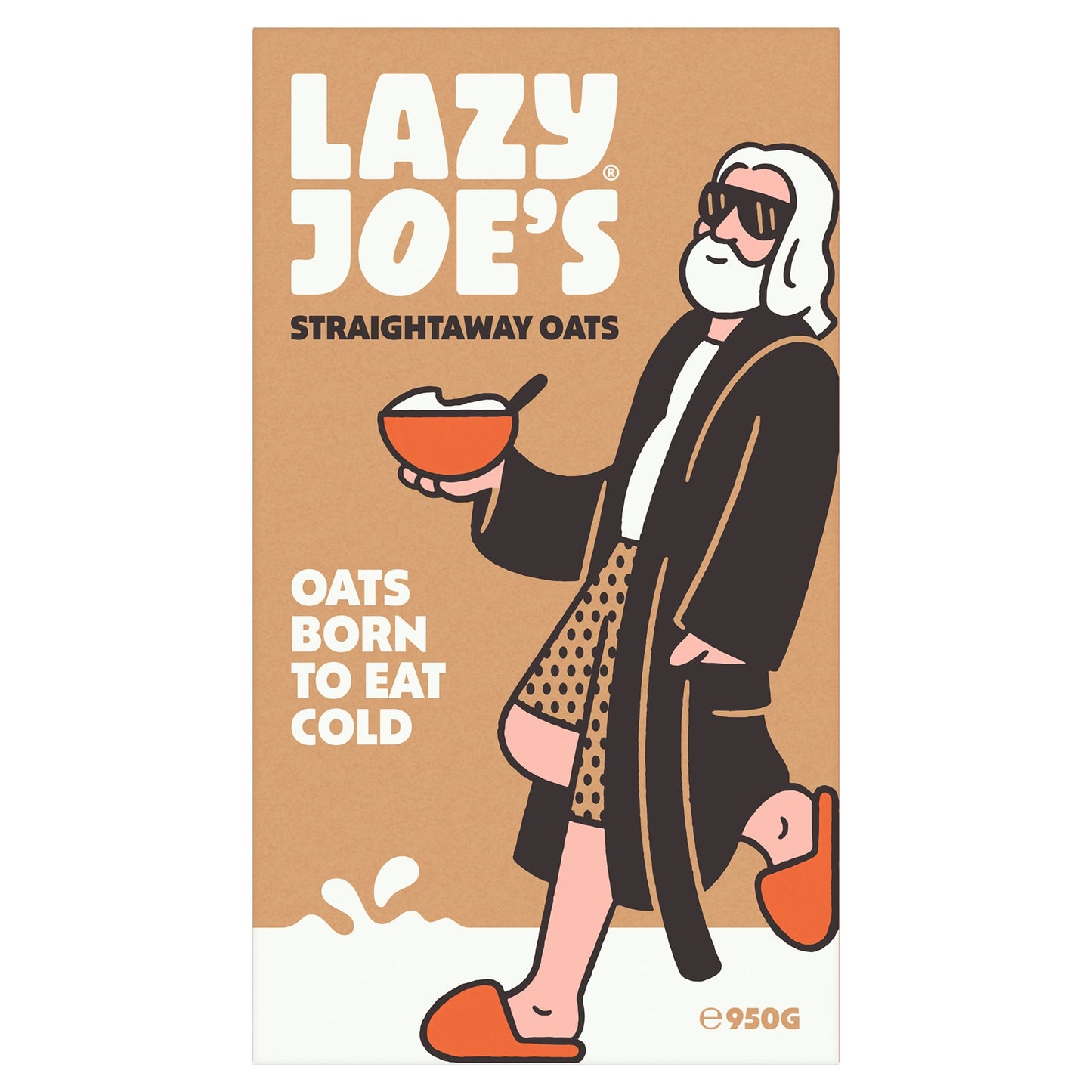 Lazy Joe's Straightaway Oats 950g — image 1