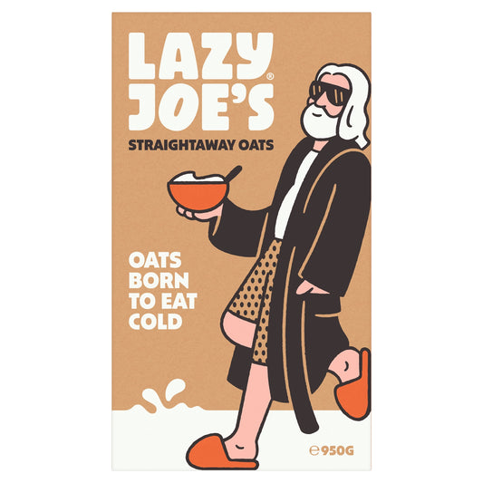Lazy Joe's Straightaway Oats 950g — image 1