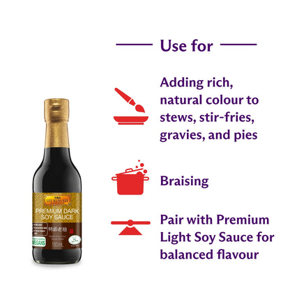 Lee Kum Kee Premium Dark Soy Sauce 150Ml — image 2
