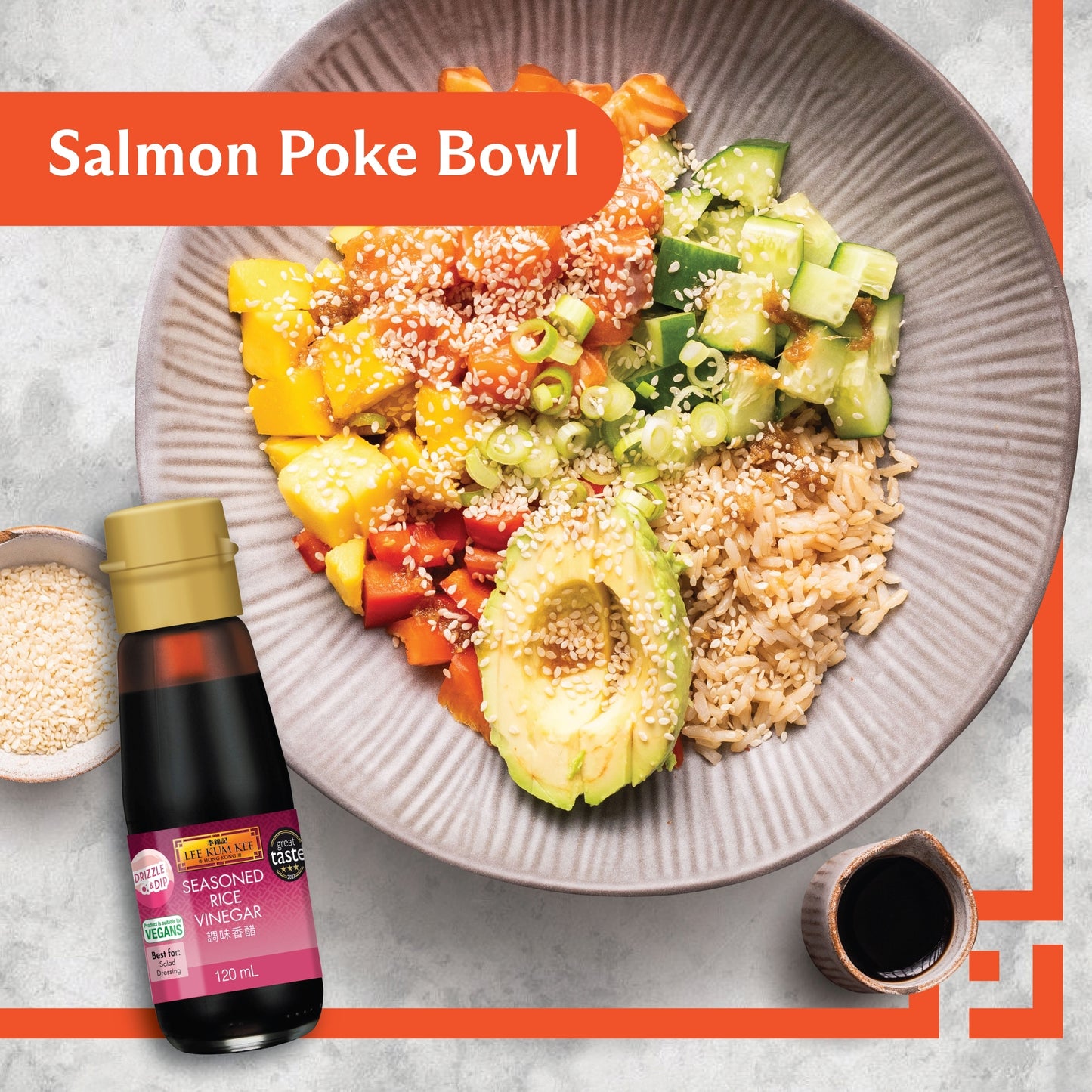 Lee Kum Kee Seasoned Rice Vinegar 120Ml — image 4