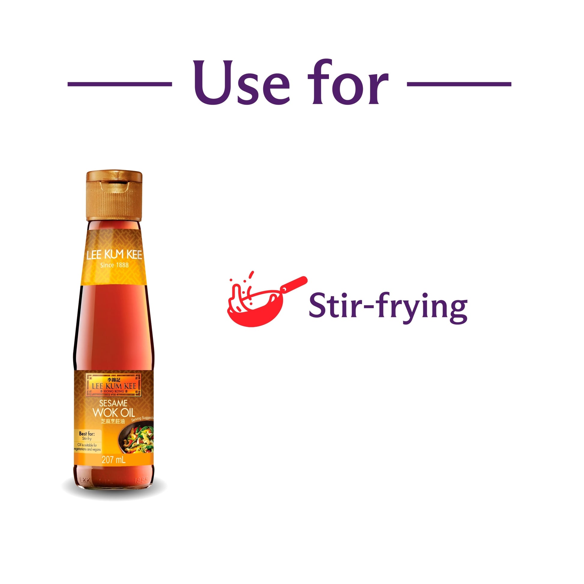 Lee Kum Kee Sesame Wok Oil 207ml — image 2
