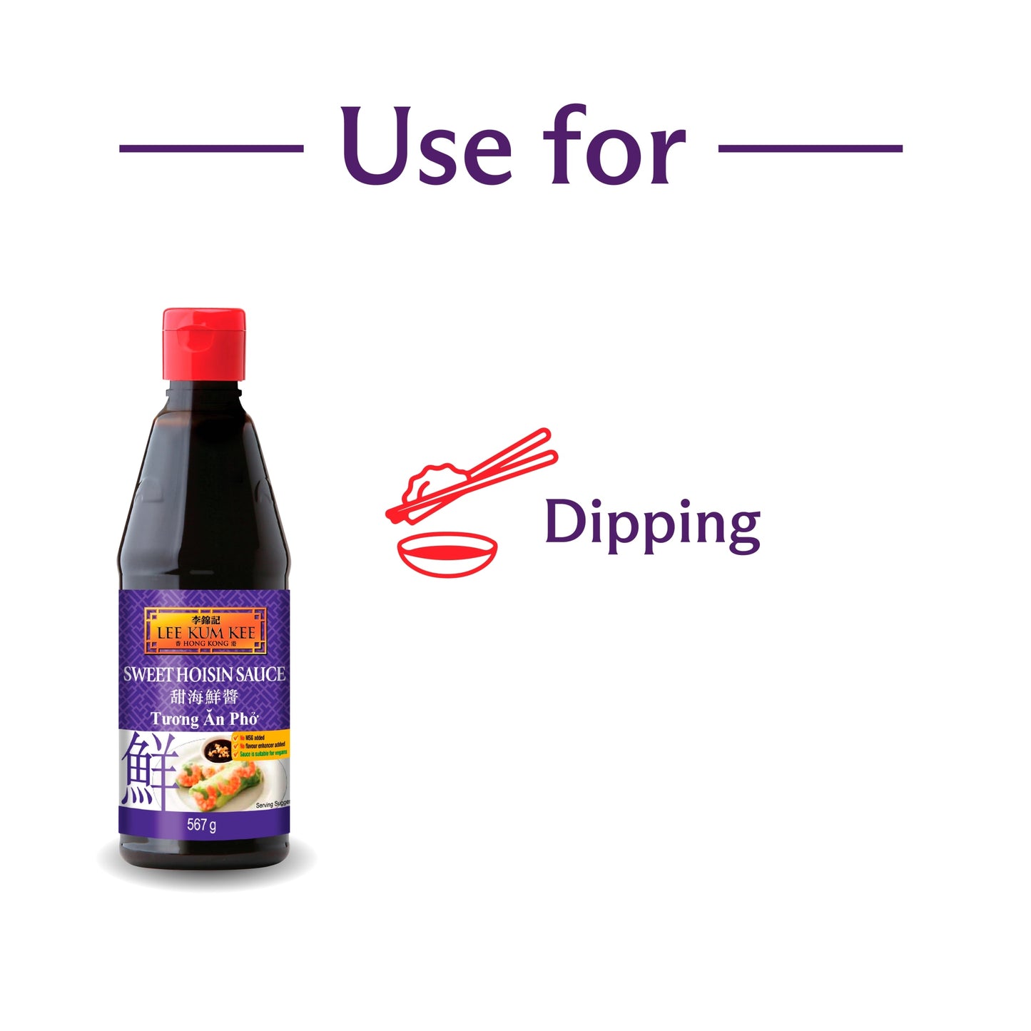 Lee Kum Kee Sweet Hoisin Sauce 567G — image 2