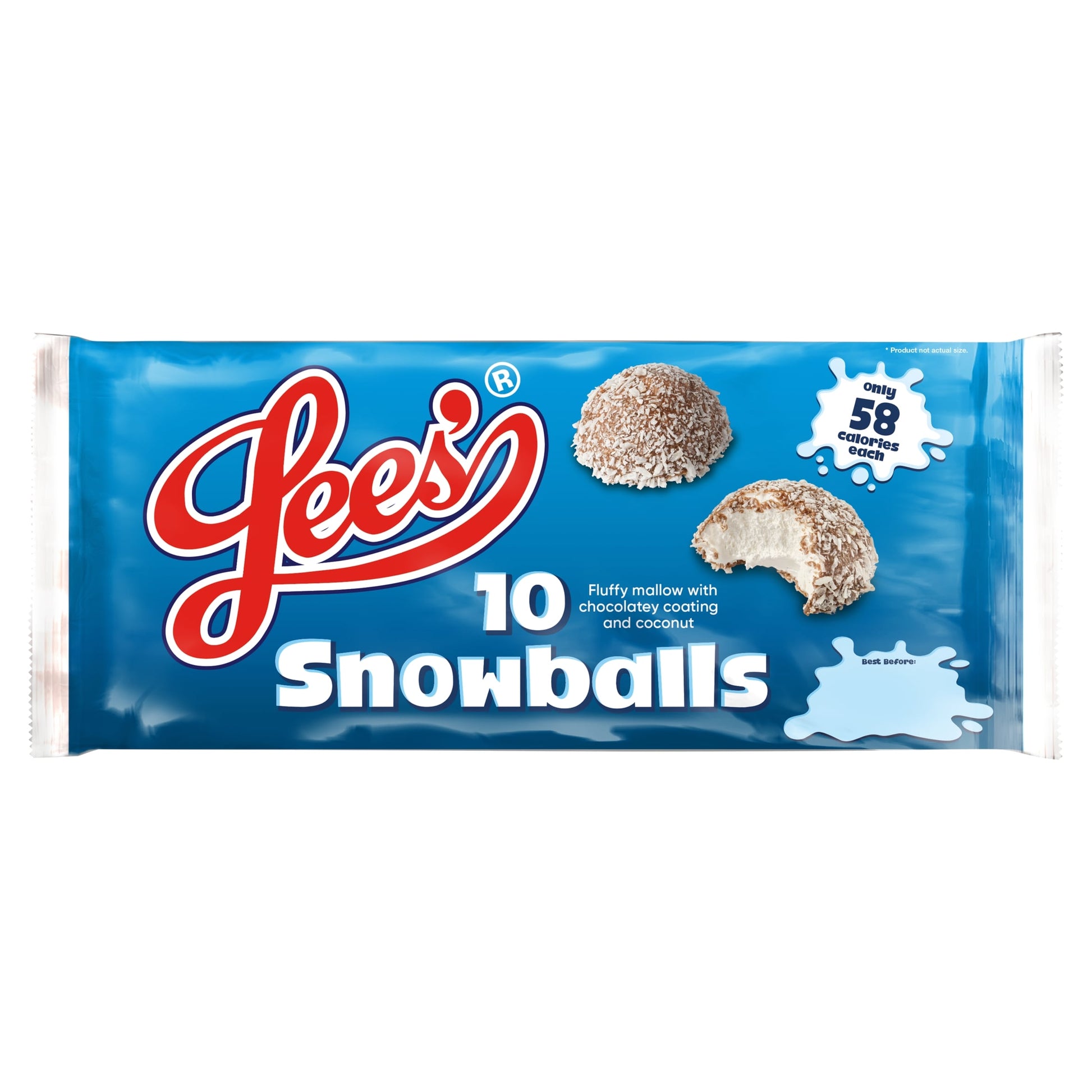 Lee's Snowballs 10 Pack 130g — image 1