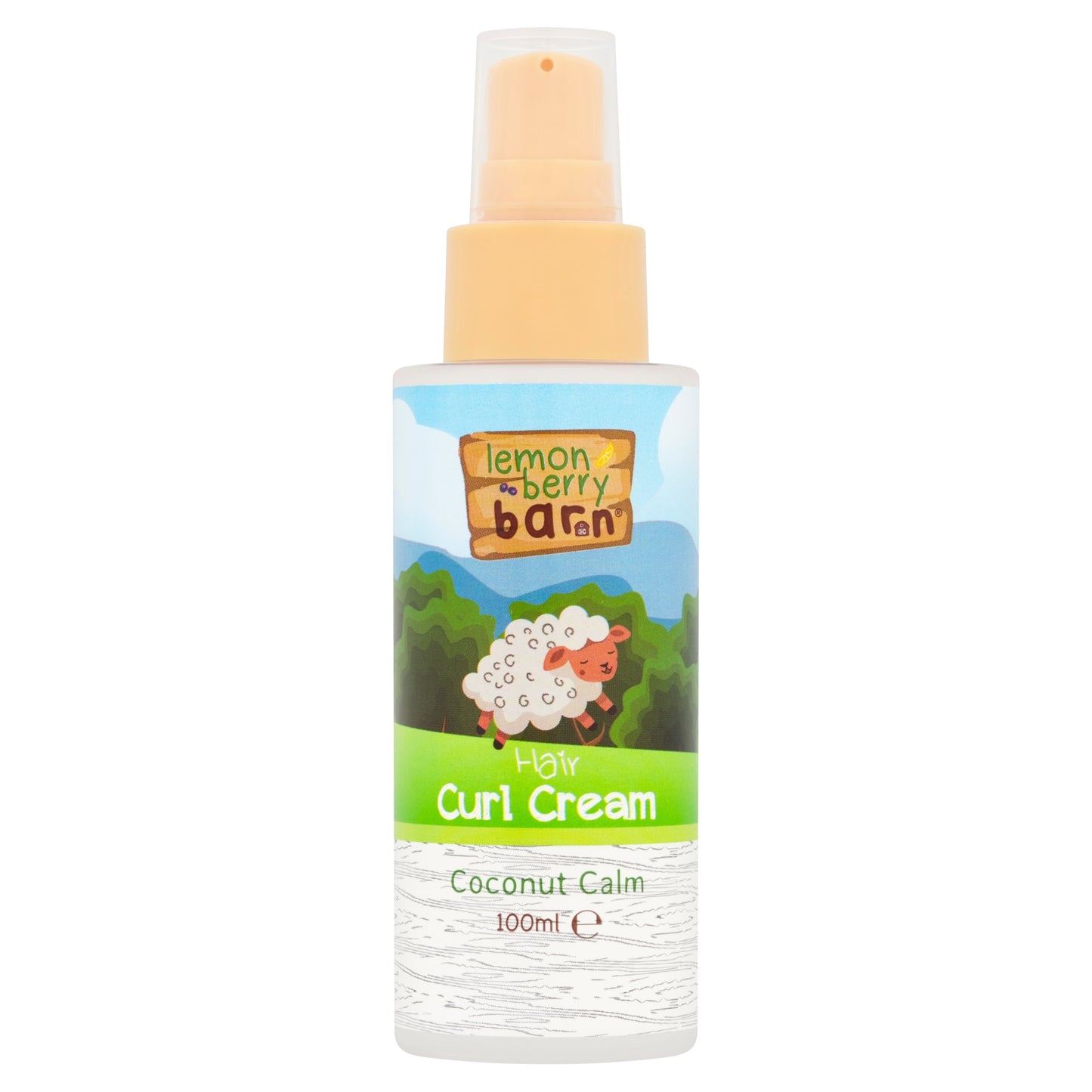 Lemon Berry Barn Hair Curl Cream Coconut Calm 100ml — image 1