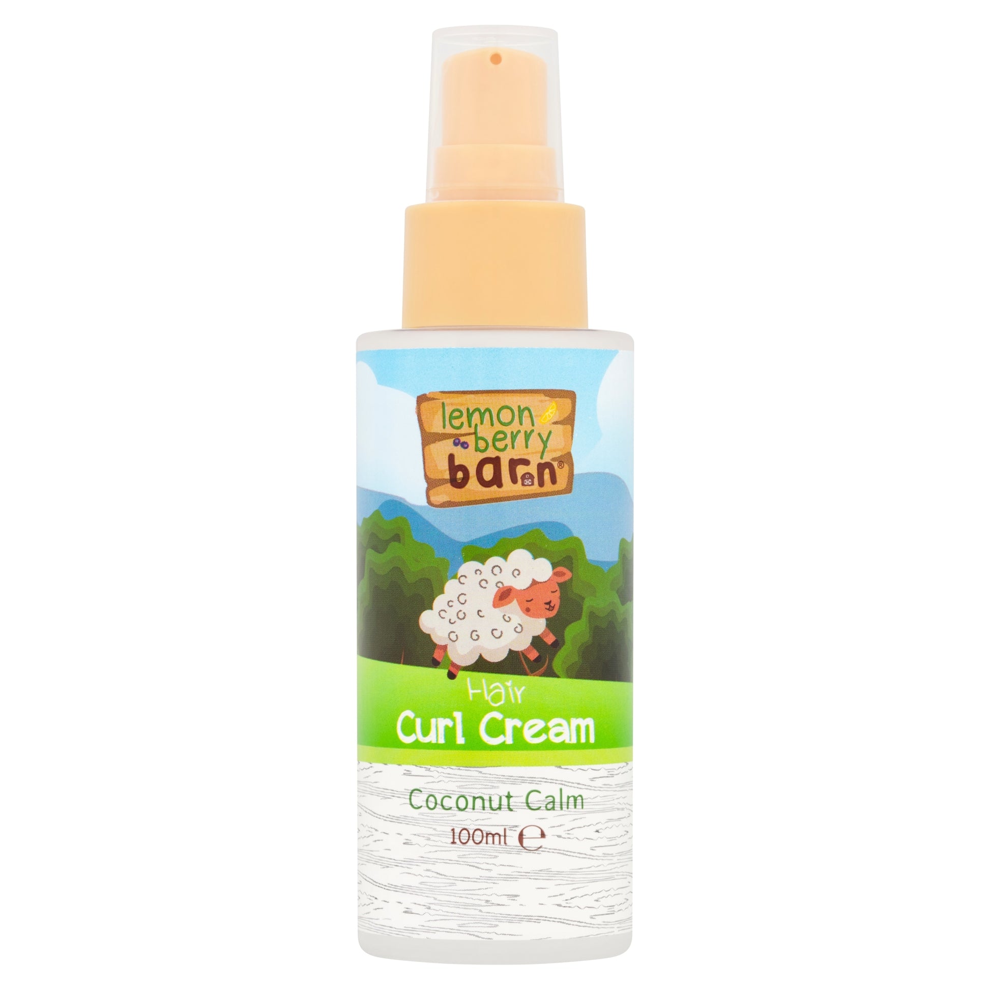 Lemon Berry Barn Hair Curl Cream Coconut Calm 100ml — image 1