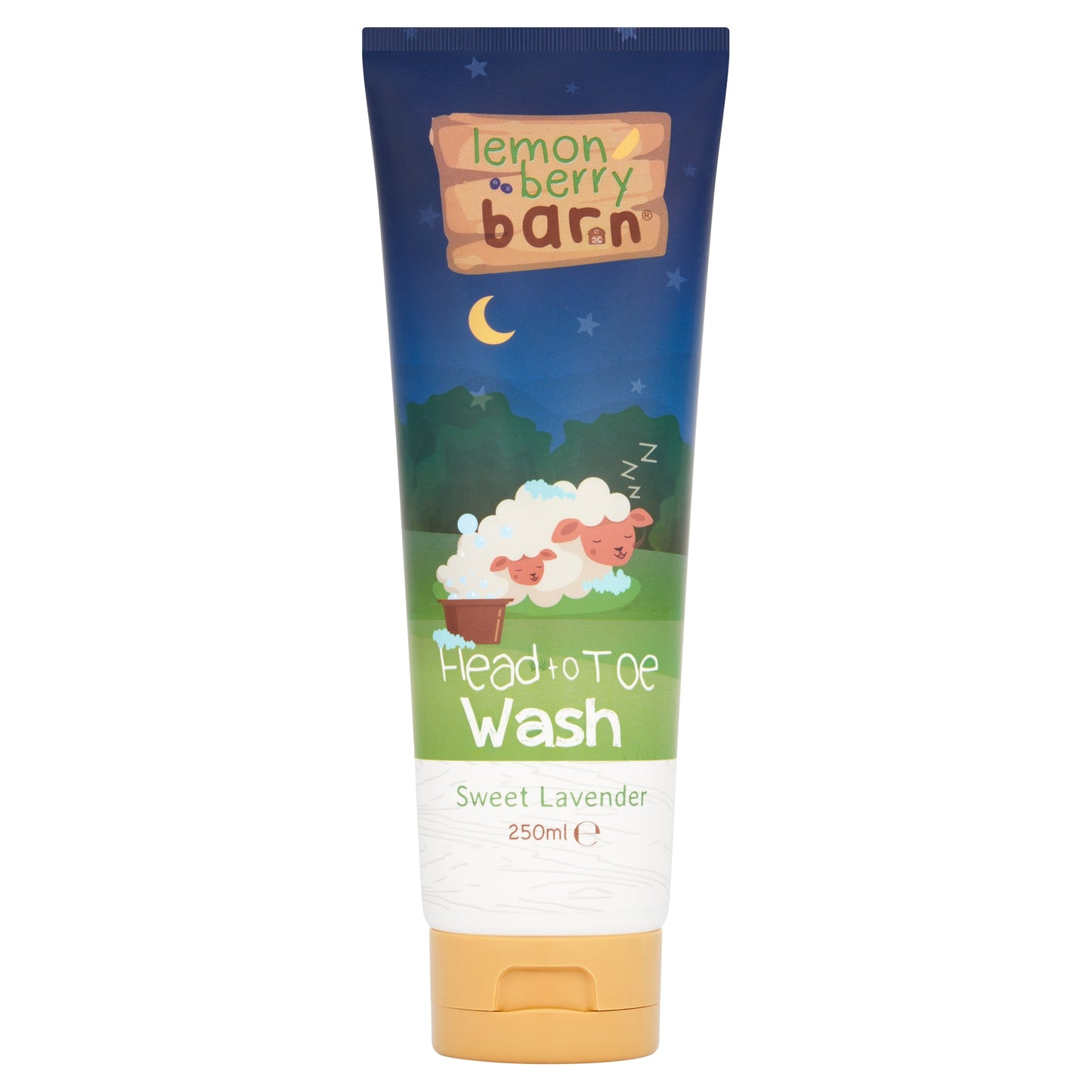 Lemon Berry Barn Head to Toe Wash - Sweet Lavender 250ml — image 1