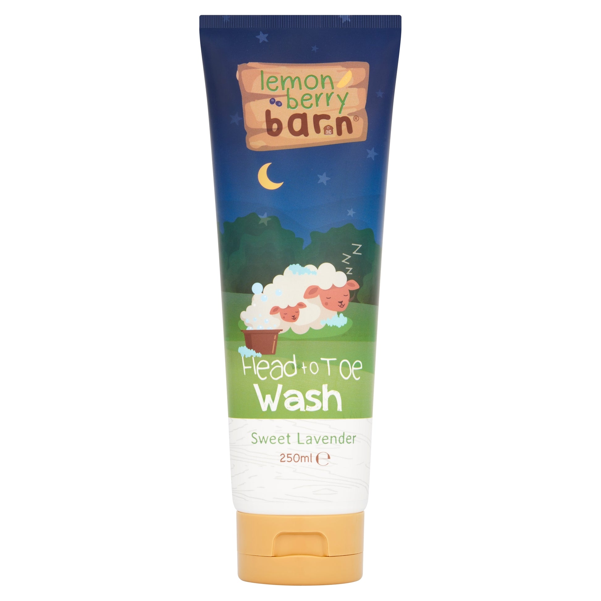 Lemon Berry Barn Head to Toe Wash - Sweet Lavender 250ml — image 1