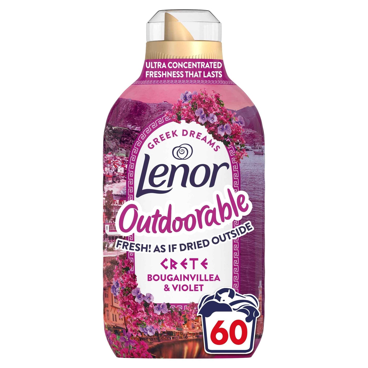 Lenor Outdoorable Fabric Conditioner Greek Dreams Crete Bougainvillea