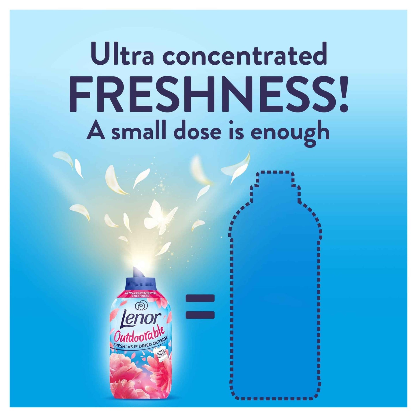 Lenor Outdoorable Floral Fresh Fabric Conditioner 1.204l