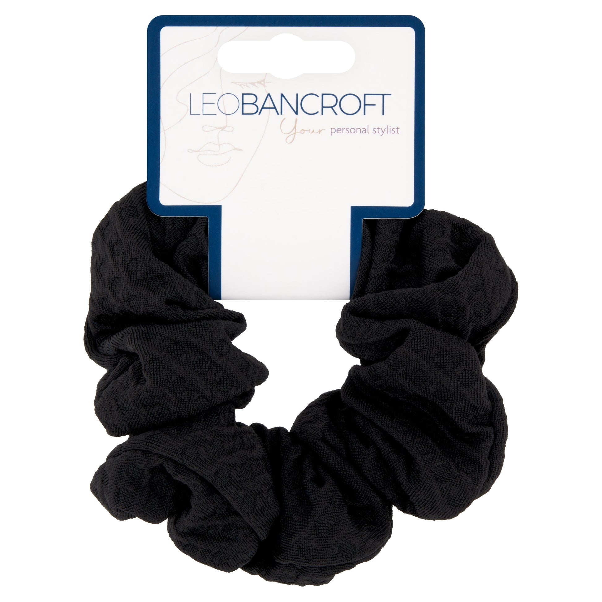 Leo Bancroft Extra Large Scrunchie Black — image 1