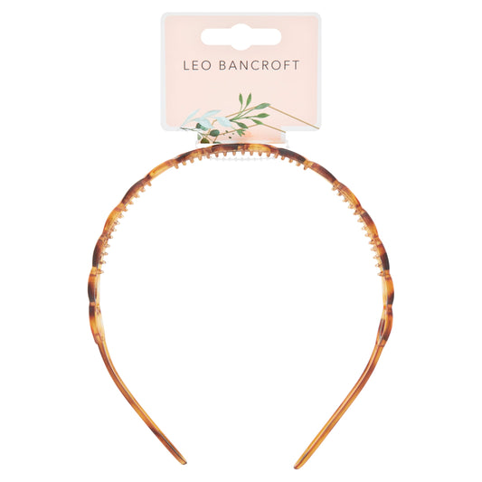 Leo Bancroft Plastic Headband Tort. — image 1