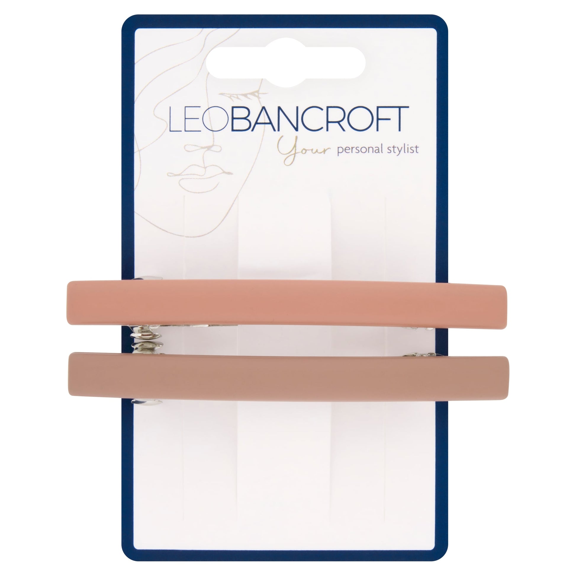 Leo Bancroft Small Barrette Black Tort. 2 Pack — image 1