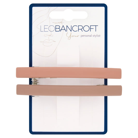 Leo Bancroft Small Barrette Black Tort. 2 Pack — image 1